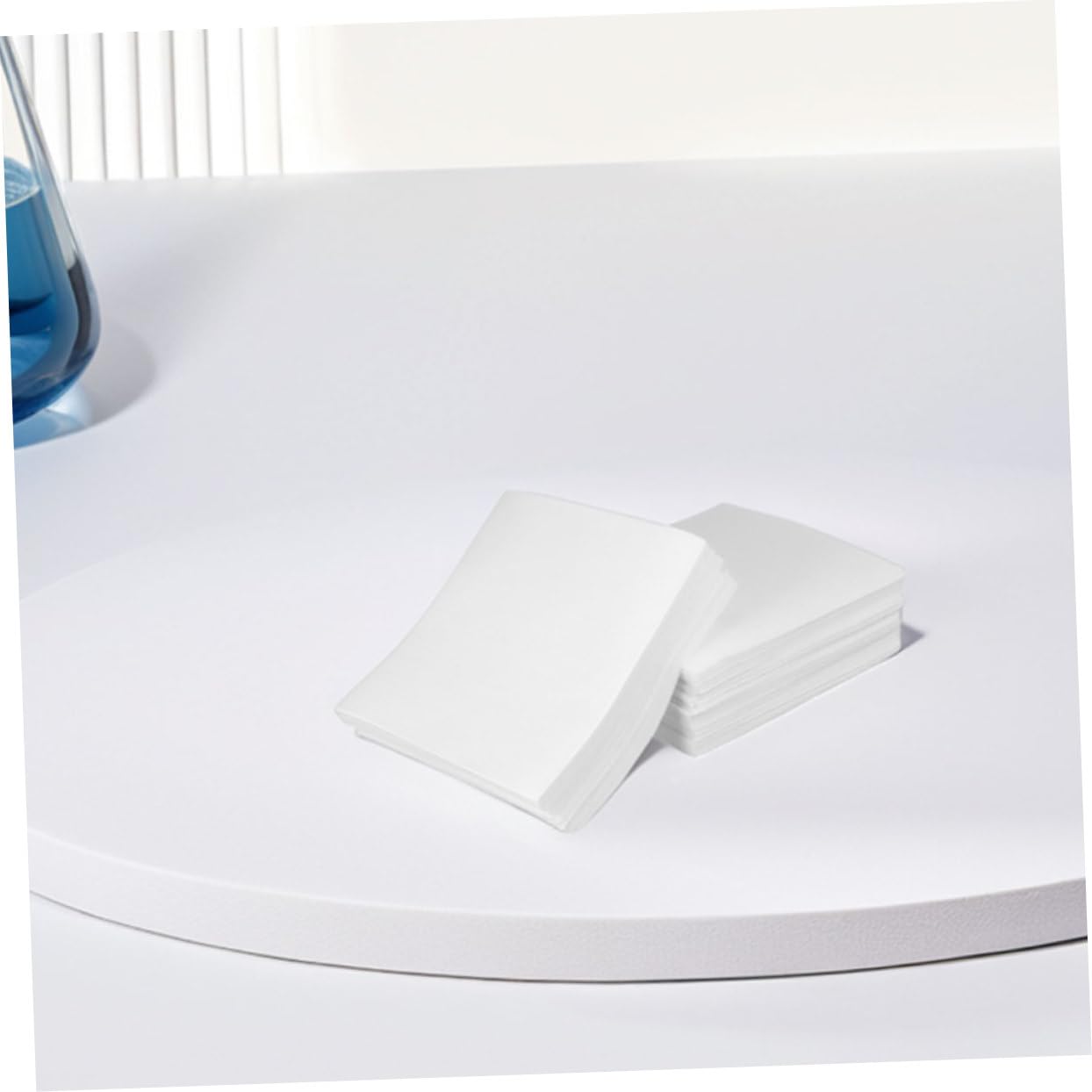 MAGICLULU 600pezzi Salviette Oleose Salviette per Extension Ciglia Struccanti Asciutte Antipolvere senza Pelucchi Bianche