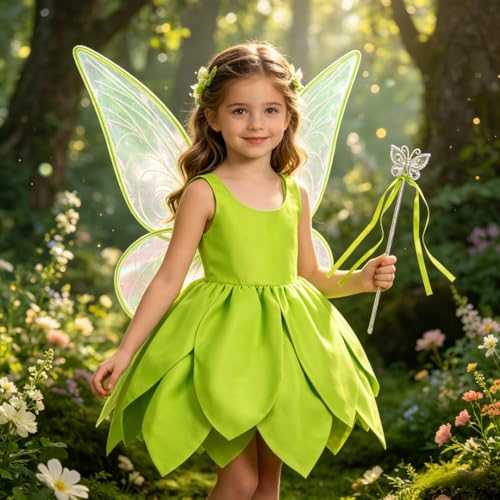 Disfraz Tinkerbell para Niñas Talla 120 miniatura 2