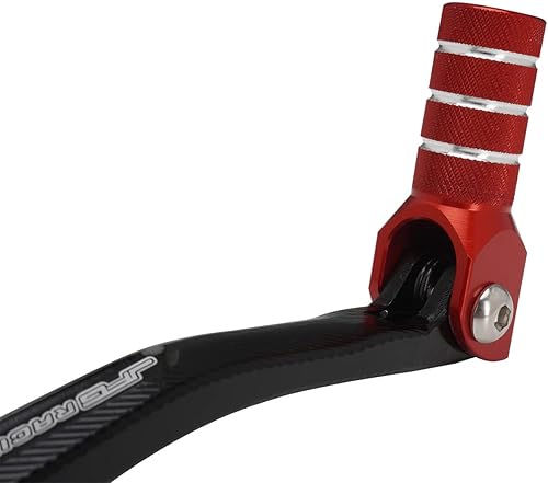Miniatura 4 de JFG RACING Palanca de cambios plegable para motocicleta + Estriberas para moto de cross CNC Universal para CRF CR XR 50cc - 125cc RM KX KLX TTR PW