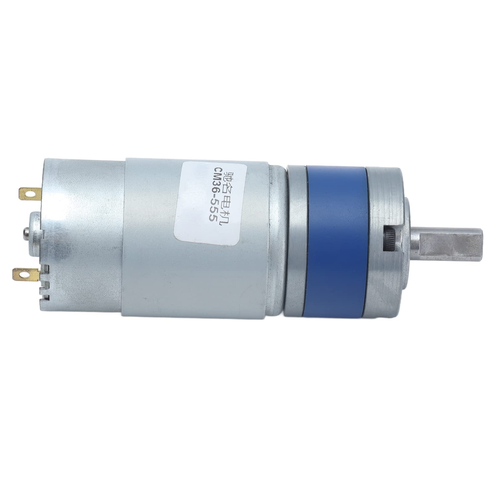 RiToEasysports CM36-555 DC-Getriebemotor-Untersetzung, 24 V, Großes Drehmoment, Geräuscharmer Motor für Smart Homes, Elektronische Schlösser (120RPM)