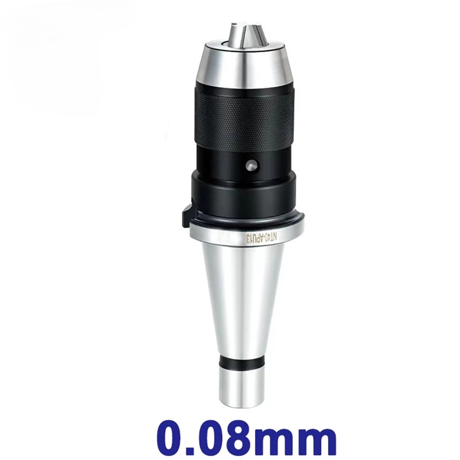 Portaherramientas NT30 NT40 APU08 APU13 APU16 APU Portaherramientas de torno autoajustable integrado CNC Serie NT Apu Portaherramientas de taladro(0.08mm,NT30-APU08 (0.6-8mm))