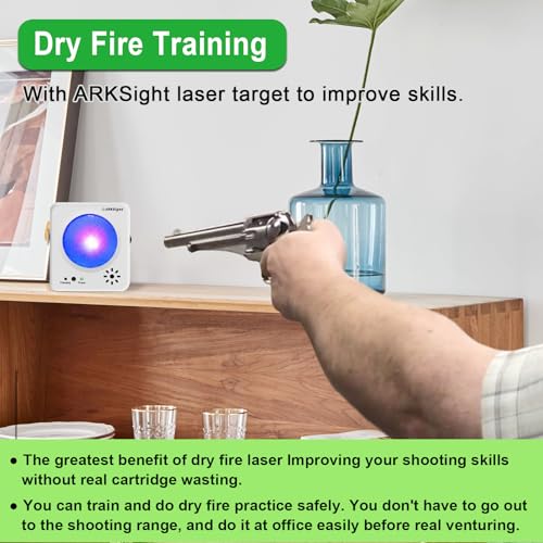 Image of 9mm /380ACP /40S&W /45ACP Dry Fire Training Cartridge Integrated Snap Cap for Dry Fire Trainer,Red Dot Beam Bullet with Double O-Ring