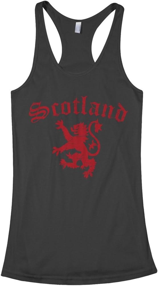Threadrock Women's Lion of Scotland Racerback Tank Top