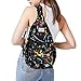 HAWEE Crossbody Bags for Women One Shoulder Gym Backpack with Earphone Hole