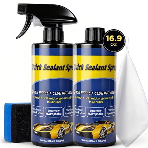 Quick Effect Coating Agent for Car Motorcycles Trucks & RVs 2pack