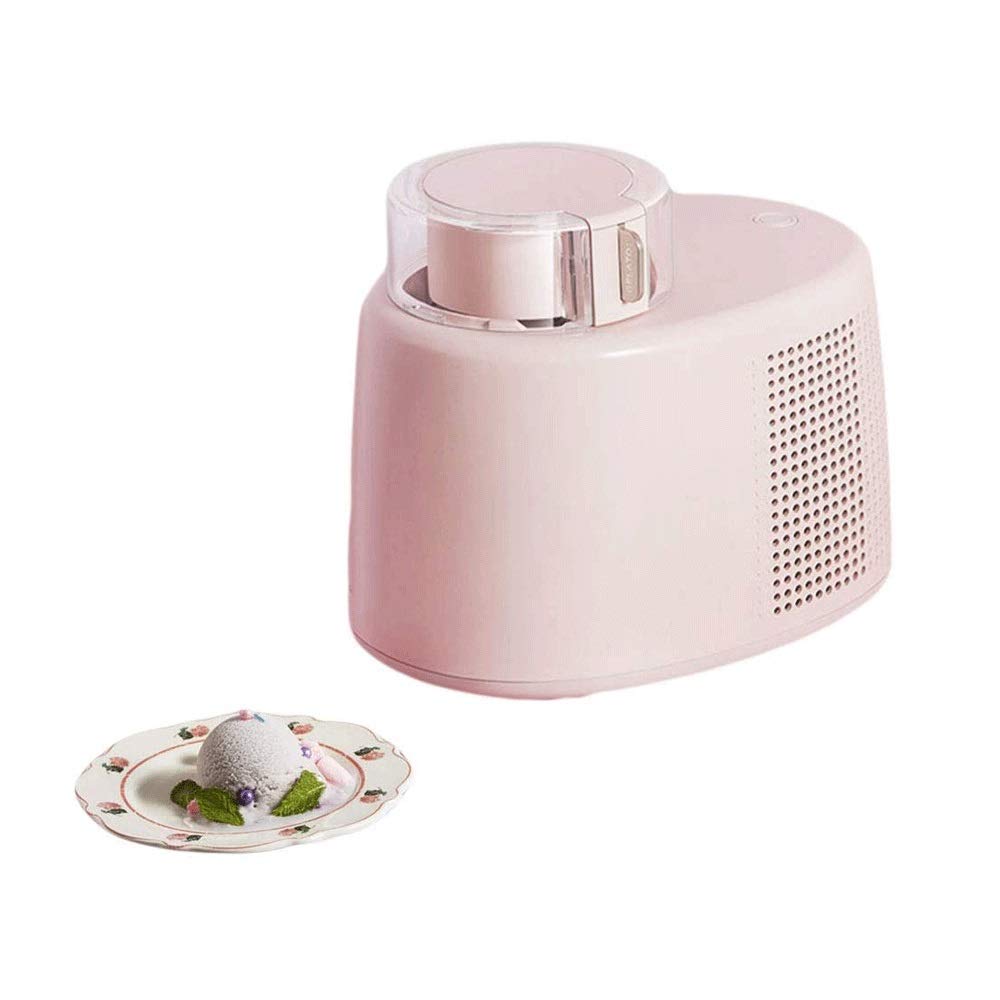 Ice Cream Maker, Automatic Household Sorbet Fruit Yogurt Machine, with Countdown Timer, Stainless Steel Liner, for Portable Home Frozen Fruit Dessert, 500mL