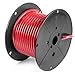 Spartan Power Non Terminated Battery Cable - Made in The USA, UL Listed, 100% Pure Copper Wire, 25 feet, Red, 2 AWG