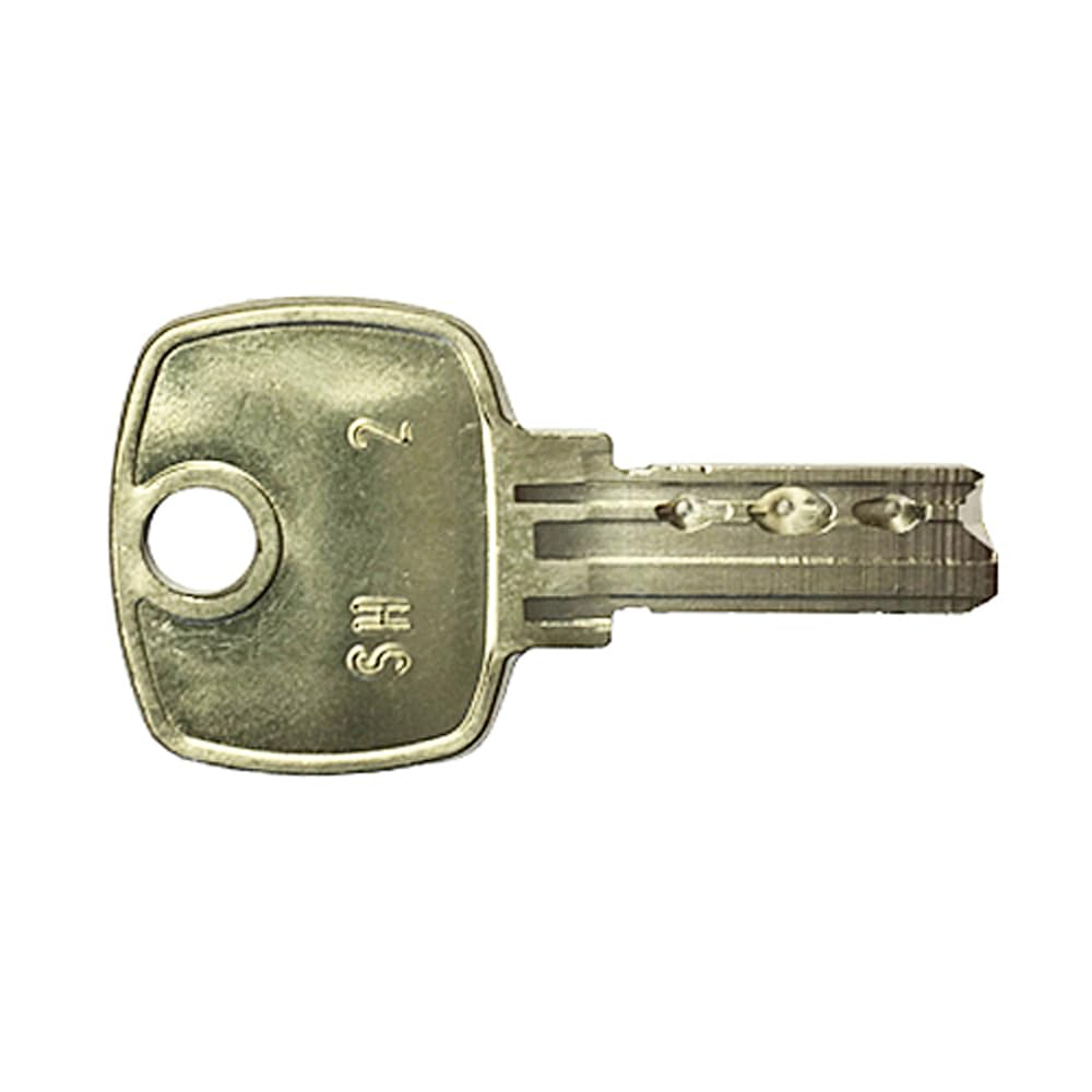 Replacement SH2 Lift Key for DOM Electrical Switches, Control Panels & Utility Cupboards