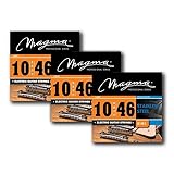 Magma Electric Guitar Strings - Light Stainless Steel Electric Guitar Strings .010" - .046" (10-46 g