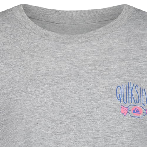 Image of Quiksilver Boys' Short Sleeve Logo Graphic T-Shirt, Soft & Comfortable, Regular Fit