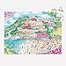 Galison Coast of Italy – 1000 Piece Michael Storrings Jigsaw Puzzle Featuring Beautiful Artwork of Positano Italy Summer Beach
