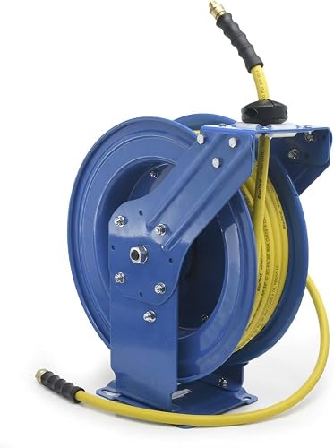 OIL SHIELD OSRDA3850 3/8"x50' Heavy Duty Retractable Air Hose Reel