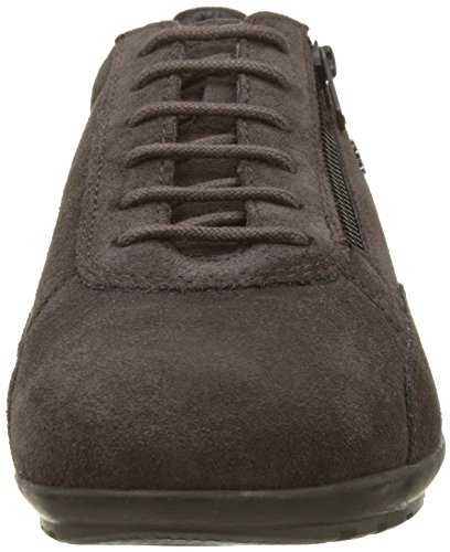 Image of Geox Men's Oxford Lace-Up, Brown Dk Coffee, 10.5 UK