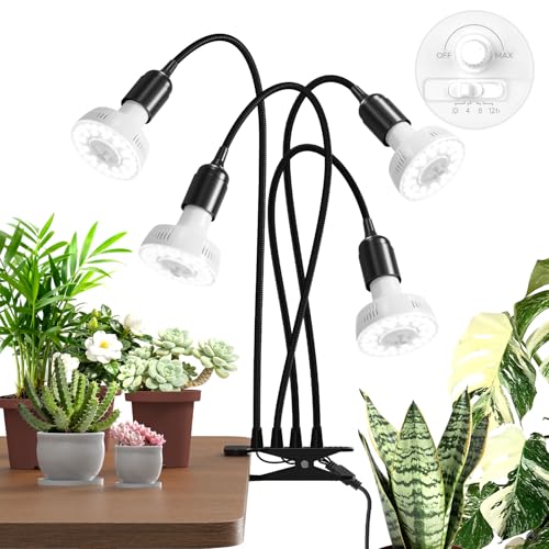 Barrina Orbgrow OG11A4 Clip On Grow Light for Indoor Plants, 5000K 44W
