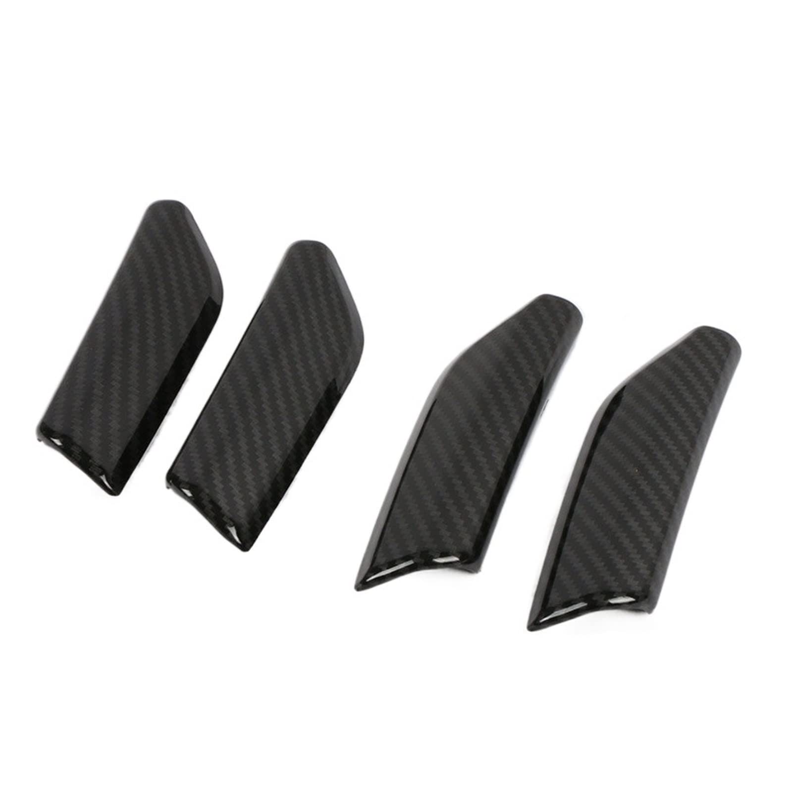 Zynther 1 Inside Door Latch Handle Q3 2019 Abs Car Door Handle Frame Decoration Cover Trim 4Pcs Carbon Fi&Ber Car Styling Interior Accessories(1)