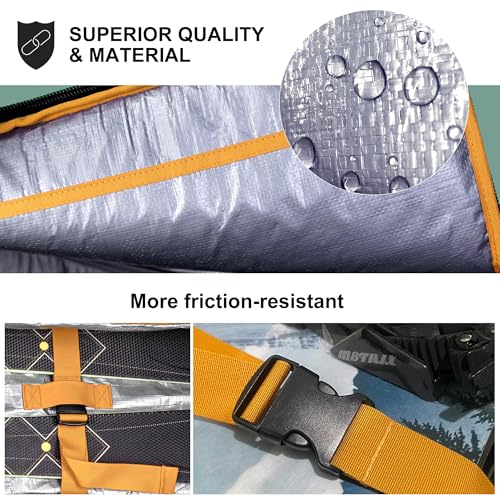 image for Unigear Snowboard Ski Bag for Air Travel, Reinforced Double Padded Sno