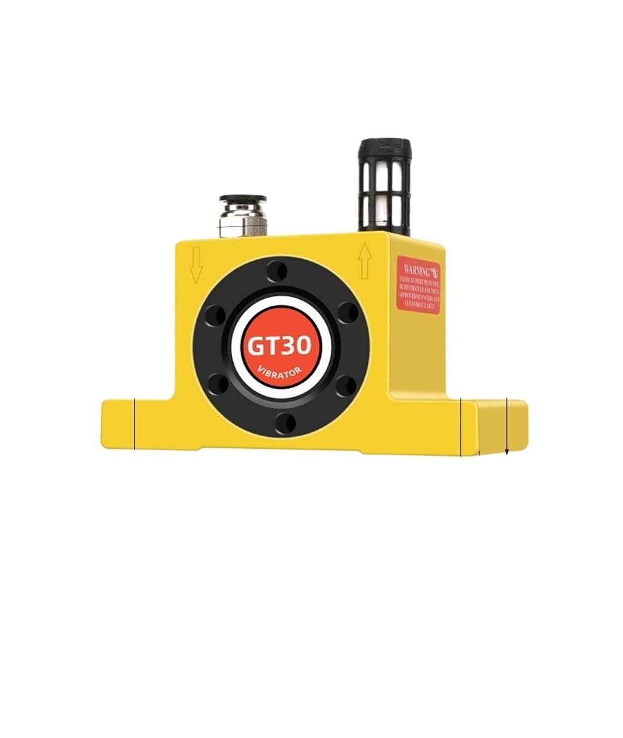 Pneumatic Vibrator GT Normal Temperature wear-Resistant high-Speed Bearing Lower bin oscillator Turbine Small Vibrator(GT-10)