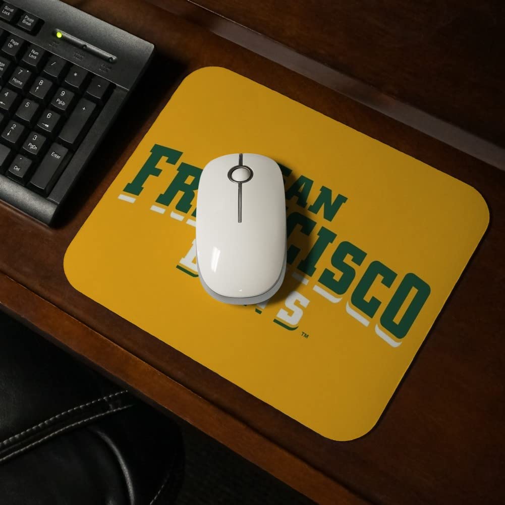 University of San Francisco Secondary Logo Low Profile Thin Mouse Pad Mousepad