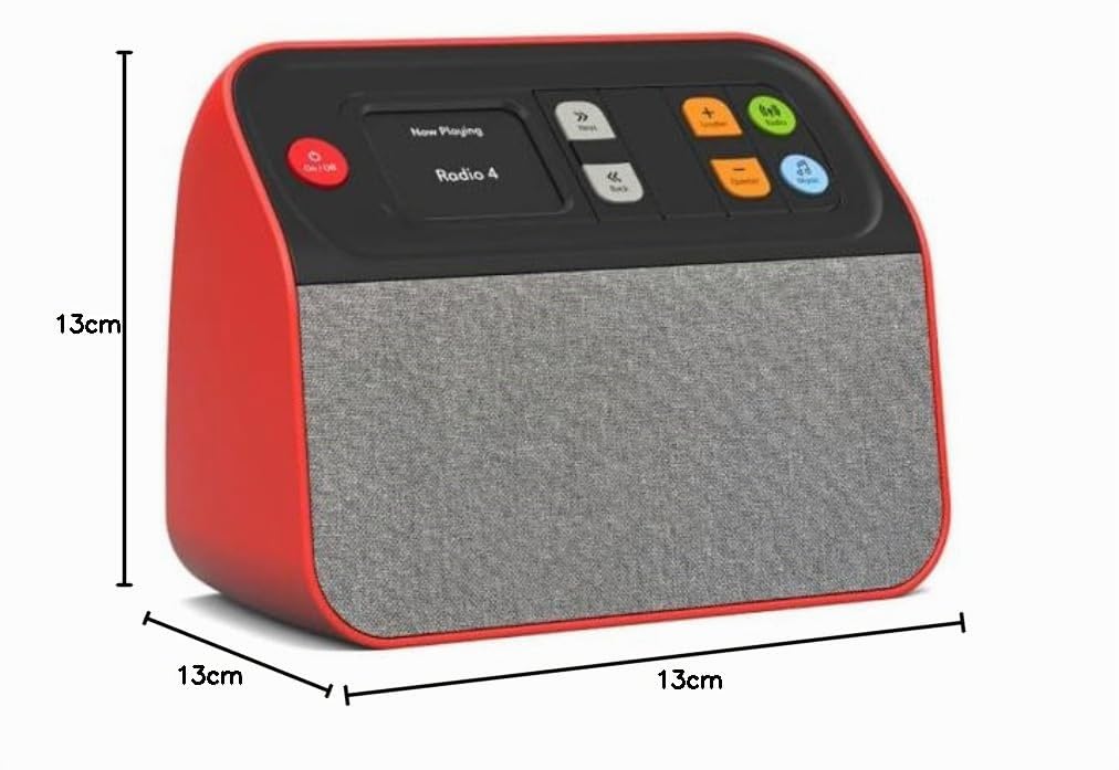 Radio Simple pour Senior BBrain - Vert - 13 cm