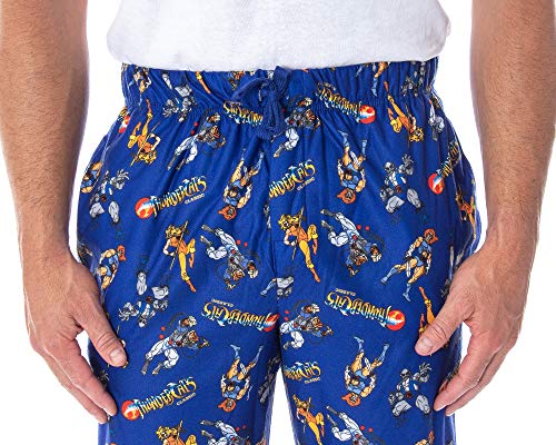 ThunderCats Men's Lion-O Cheetara Panthro Tygra Classic Cartoon Character Adult Sleep Lounge Pajama Pants2