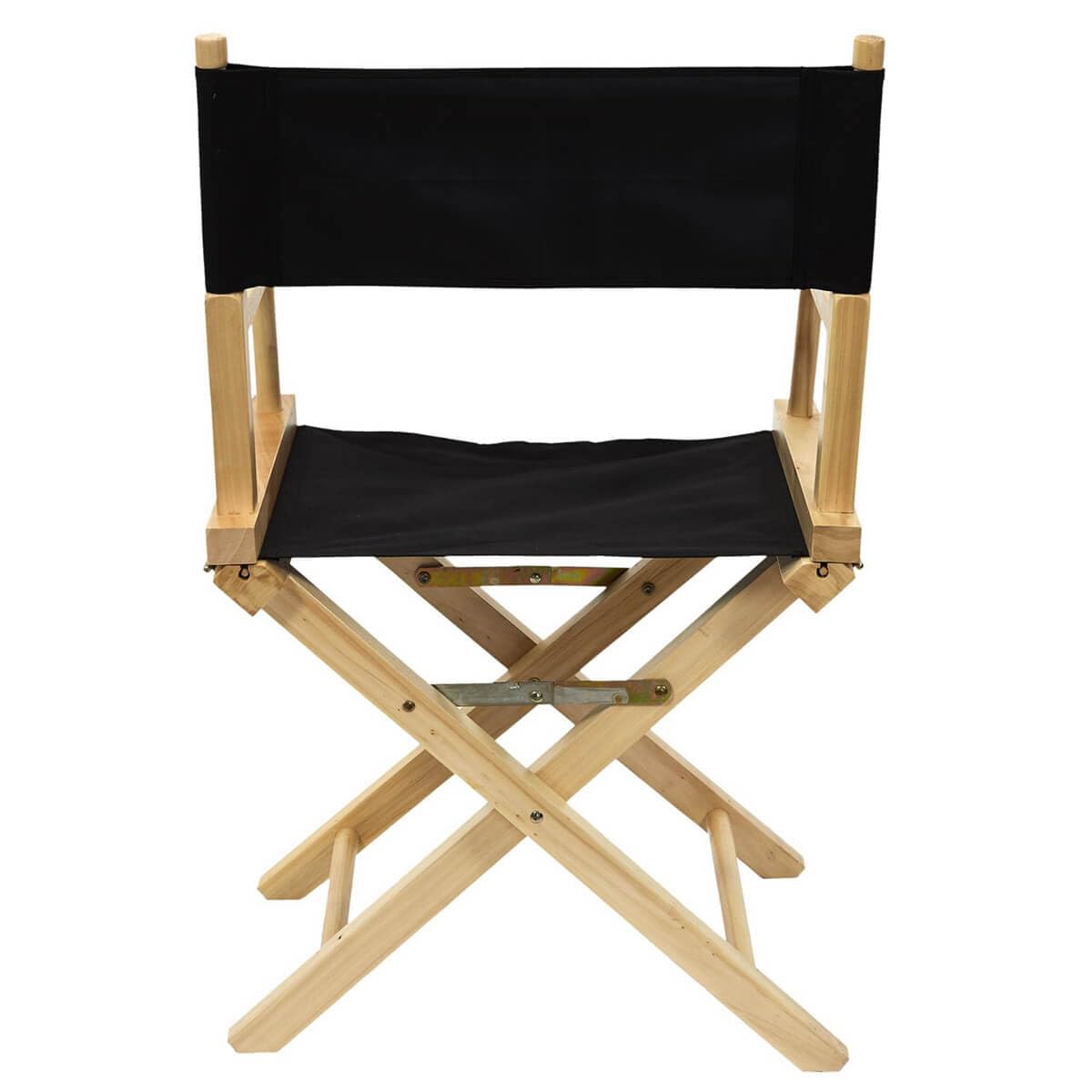 AltoBuy Shaw - Chaise de Directeur Noire et Bois