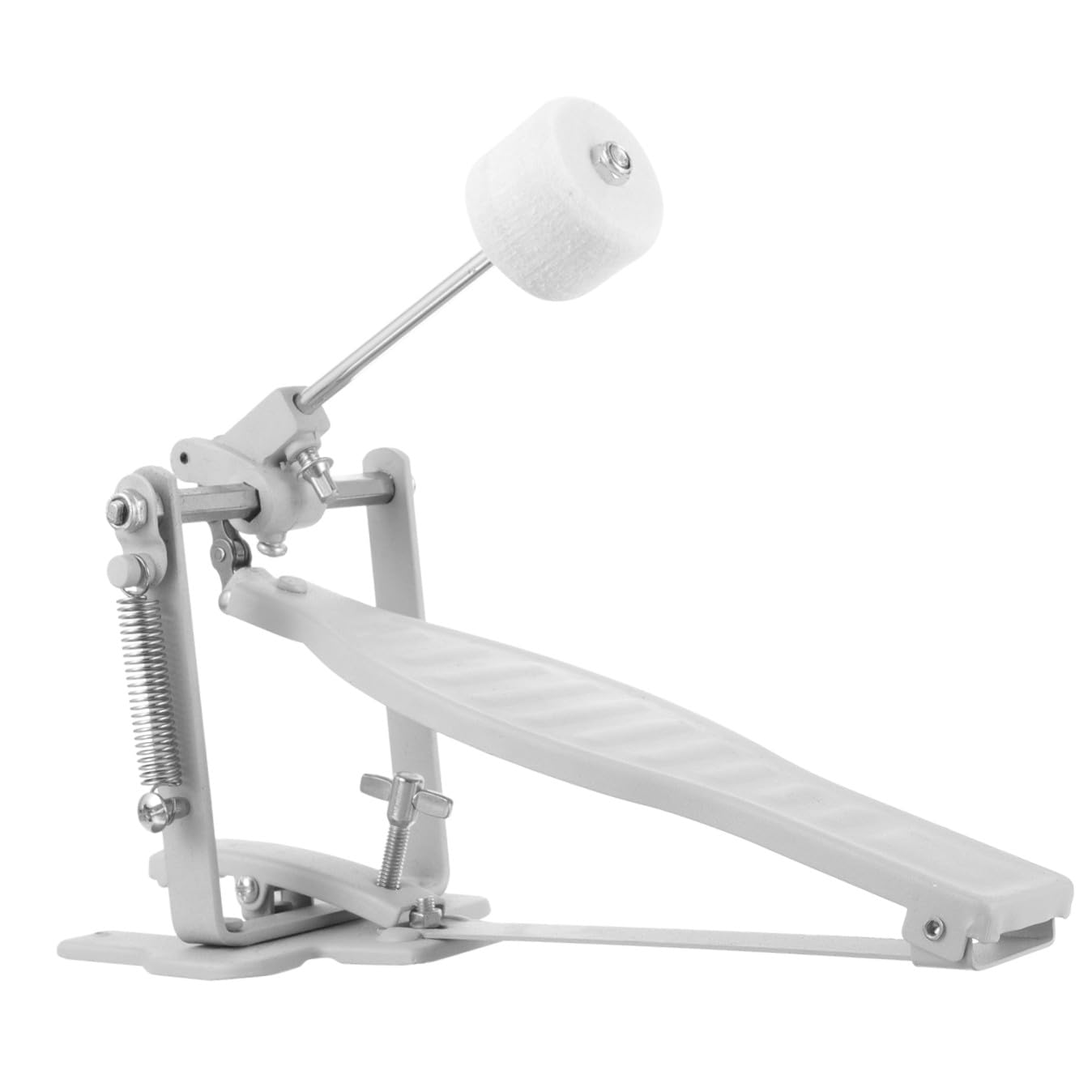 Healeved Pedale Grancassa Singolo per Batteria Accessorio Pedale per Batteria Professionale per Principianti Accessorio di Ricambio Durevole per Strumenti a Percussione per Batteristi