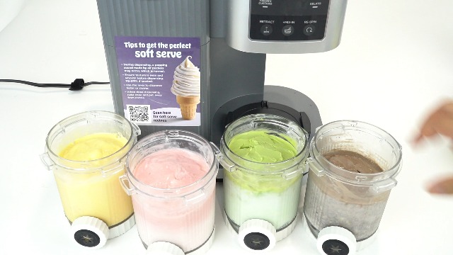 Amazon.com: 4Pack Creami Swirl Pints and Lids for Ninja Ice Cream