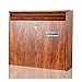 Produktbild E-Mail-Postfach, Aus Massivem Holz Gestrichener Außenbriefkasten, Europäischer Villenbriefkasten, An Der Wand Montiertes Home-Office Mit Briefkasten