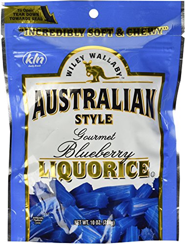 Wiley Wallaby Blueberry Liquorice, 10 ounce Bag