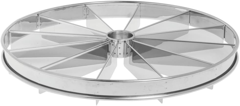 Thermohauser Round Stainless Steel 12-Slice Cake Marker - 13"Dia