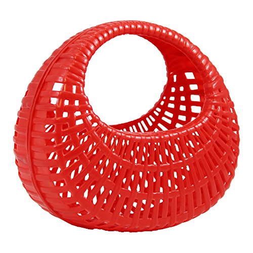 DDR Plastikkörbchen Plastikkorb rot Spielzeugkörbchen Kunststoffkörbchen Einkaufskörbchen Kinderkorb
