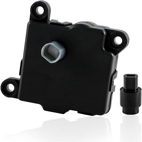 Actuador de puerta de mezcla de calentador HVAC con servo acoplamiento de puerta de temperatura compatible con Dodge Ram 1500 2500 3500 Pickup Truck