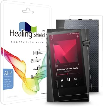 واقي الشاشة لـ Astell & Kern A & norma SR35 / SR25 MKII / SR25 ، طلاء واضح للرهاب LCD Guard Film SR35-Clear