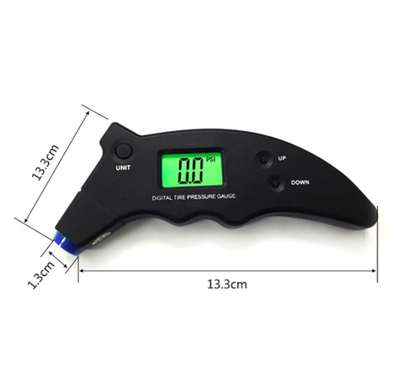 Medidor de presión de neumáticos Digital para automóvil Herramienta de Prueba LCD de Alta precisión Auto Bike Motorcycl