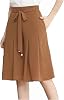 Angel Moon Culotte Skirt, Knee Length, Chiffon, Sheer, Gaucho Pants, Skirts, Ribbon, Pearl, Beautiful