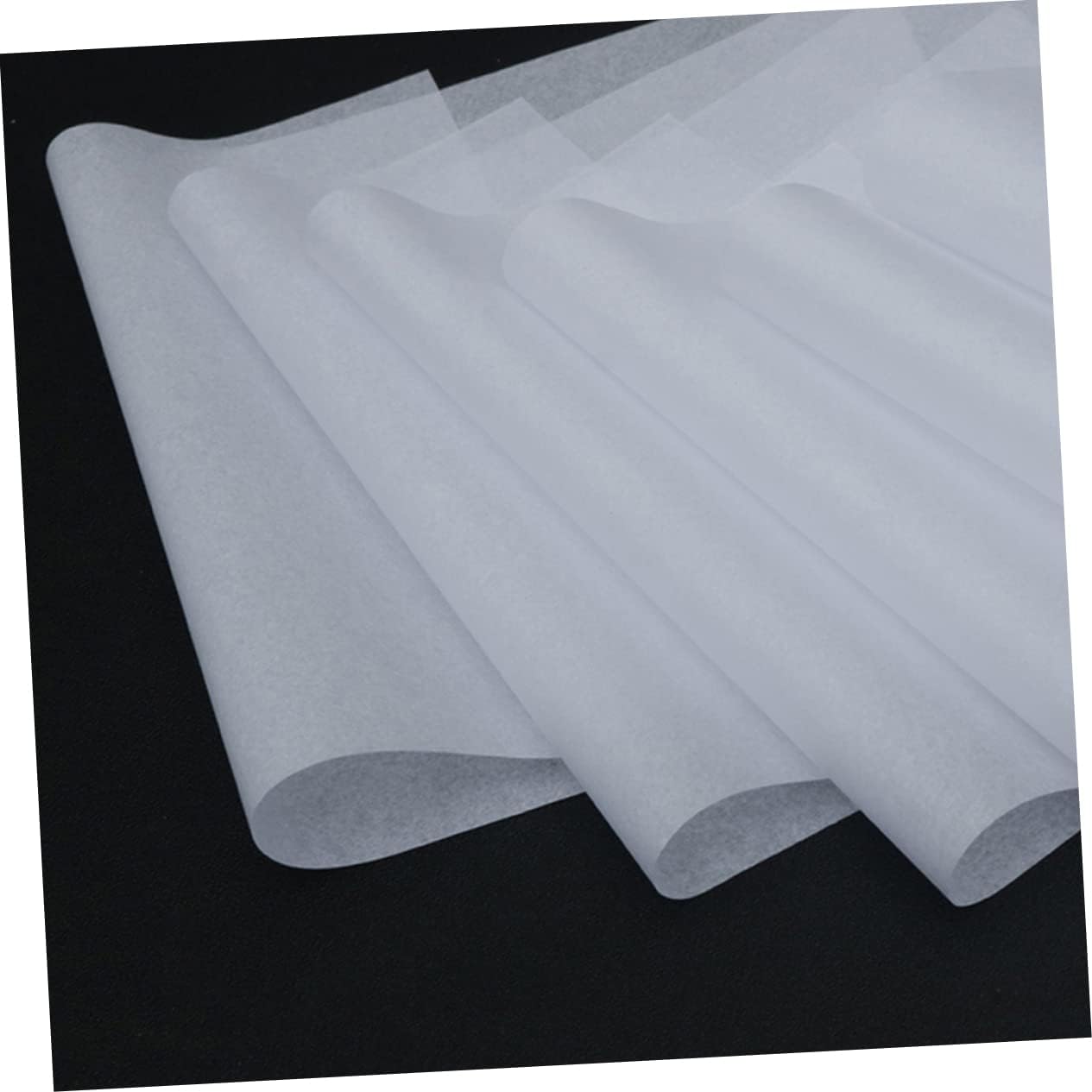 SEWACC 200pcs Translucent Copying Paper Tracing Paper for Calligraphy Drawing Scrapbooking Excellent and Smooth Writing