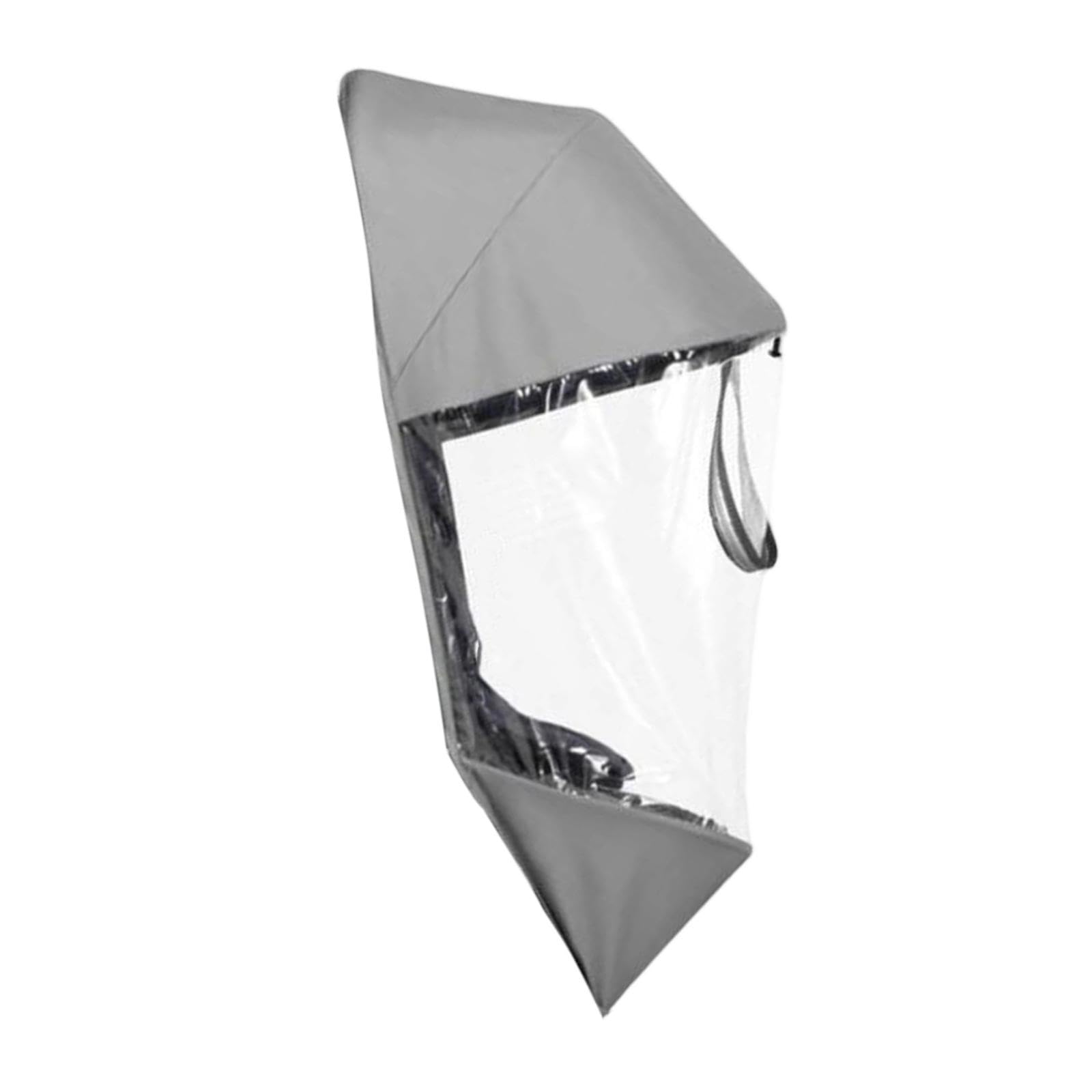 Raincover Copertura Impermeabile per Passeggino Accessorio Protettivo con Finestra Trasparente Materiale PVC Adatto per Escursioni