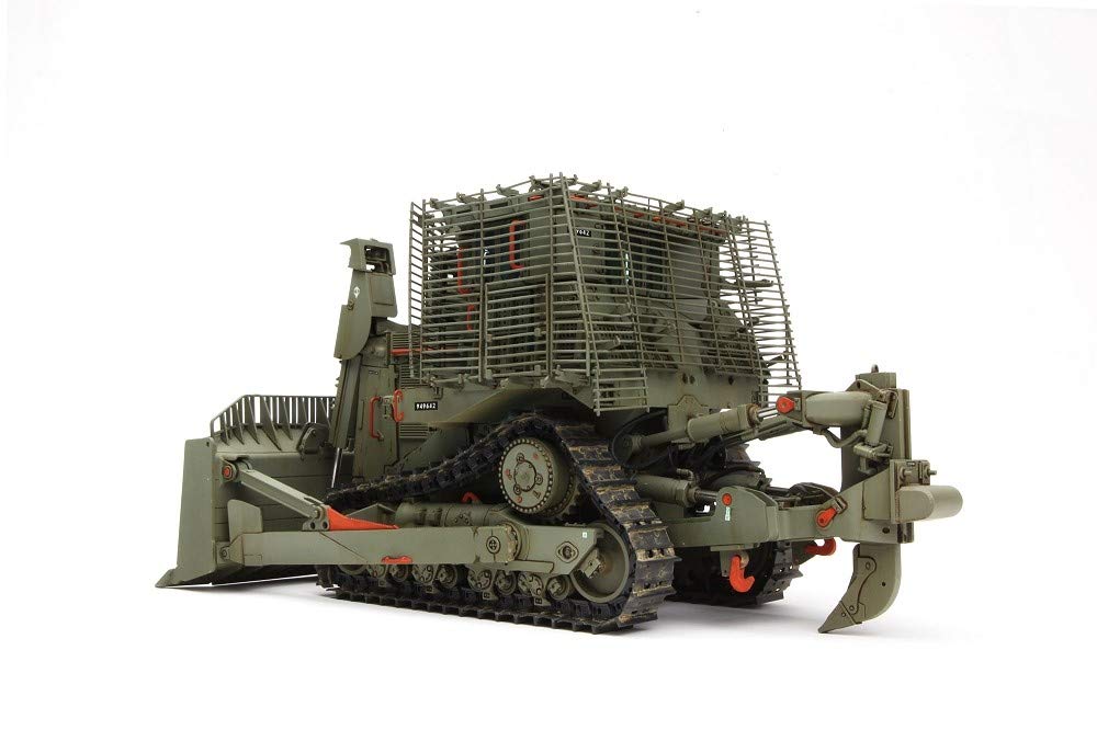 Caterpillar D9R Amored Bulldozer w/Slat Amor - Trator Milita