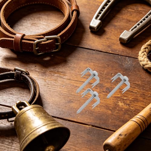 Clavos para malla de alambre para evitar vallas sueltas mediante fijación de 4 puntas 8