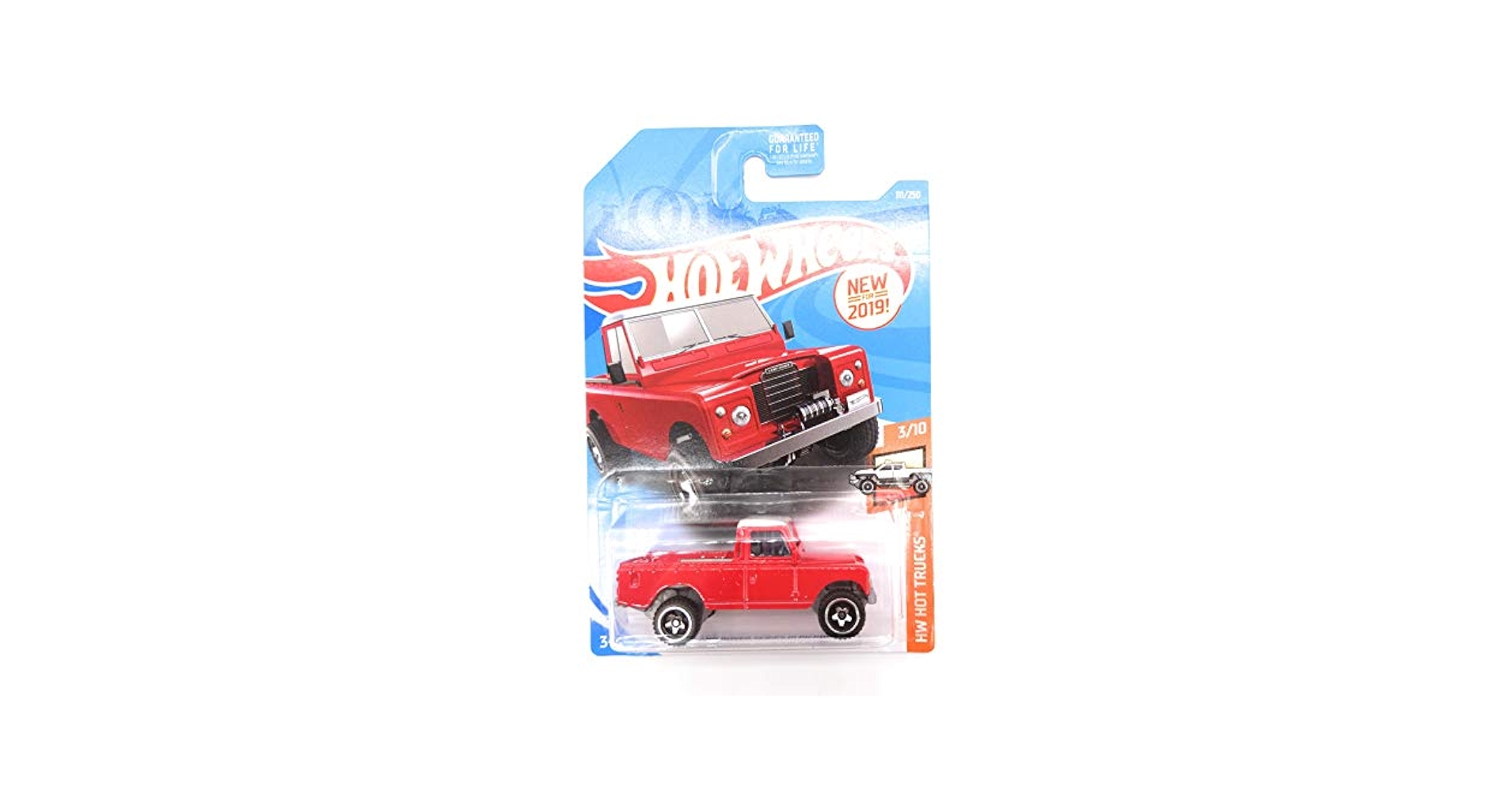 Amazon.com: Hot Wheels Land Rover Series III Pickup 111/250
