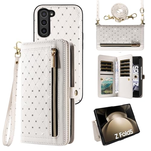 Housse Samsung Z Fold 5 avec bandoulière pratique pour le quotidien des femmes actives