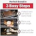 Brod & Taylor Bread-Baking Starter Kit (Boule Baking Shell + Bread Steel Max + Bread Peel)