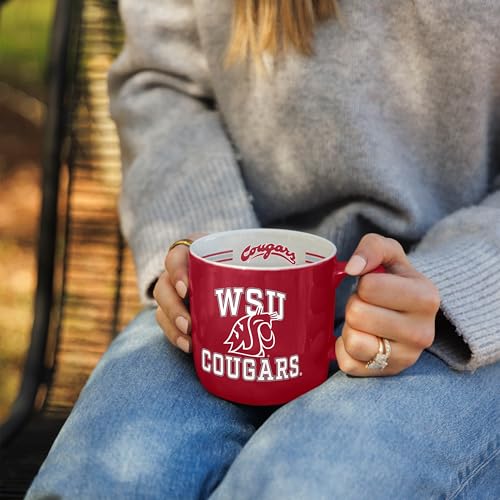 Image of Logo Brands Washington State 15oz Stripe Mug