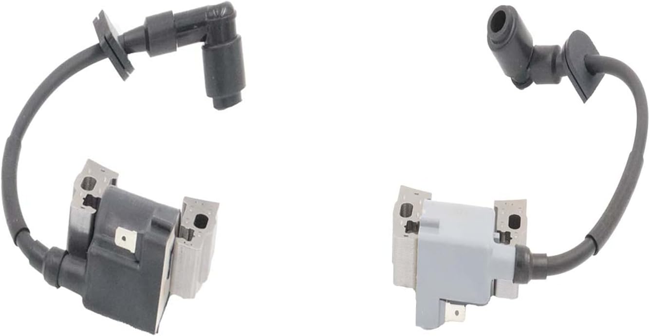 2pcs 30500-ZJ1-845 Ignition Coil, Left Right Ignition Coil Set Fits for Honda GX670 GX620 GX610 18HP 20HP 24HP GX610KS GX620K1 V Twin Engines Lawn Mower