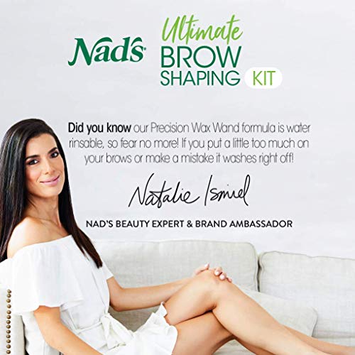 Nad's Eyebrow Shaping Kit, 18 Piece Set #TOP7