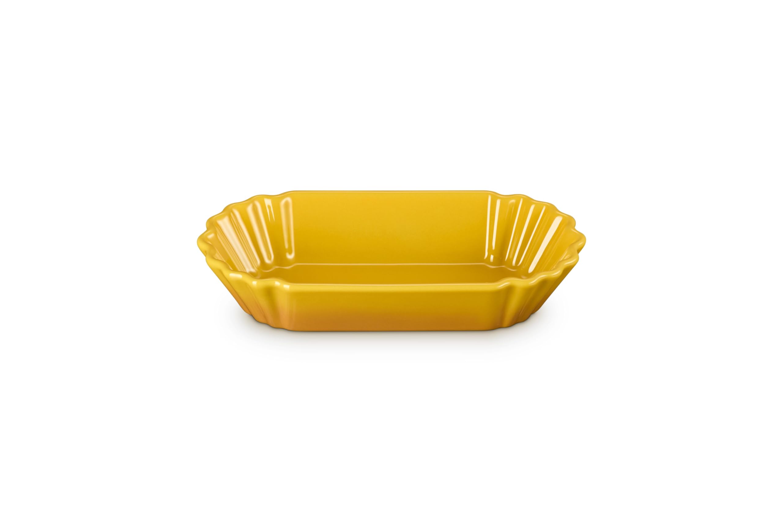 Le Creuset Stoneware Bistro Boat, 14 oz. (8.5" L x 4" W x 1.7" D), Nectar