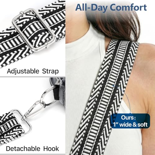 Image of PACKISM Clear Bag for Stadium Events - Small Clear Purse Crossbody Bag | Adjustable Wide Strap, 2 Easy Access Pockets, Thick 0.5mm PVC, for Sports Game Day Concerts Festival, Women Clear Stadium Bag
