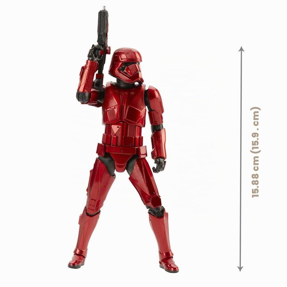 Star Wars The Black Series Carbon-Kollektion Sith Trooper 15 cm große Figur Aufstieg Skywalkers