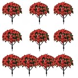 【Effet de simulation élevé】Ces arbres miniatures offrent une finition exquise et un effet de simulation élevé, offrant un ajout réaliste et visuellement attrayant à votre disposition de paysage de diorama.