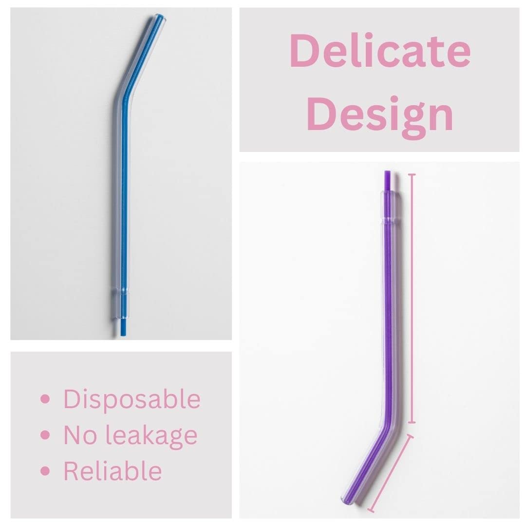 4 X 250 PCS. Disposable Air/Water Syringe Tips. (Purple) 1000 Tips.